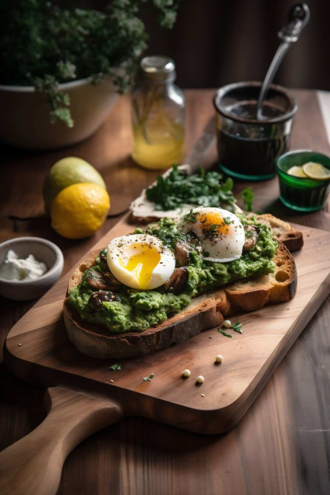 fresh, Plant-based sandwiches