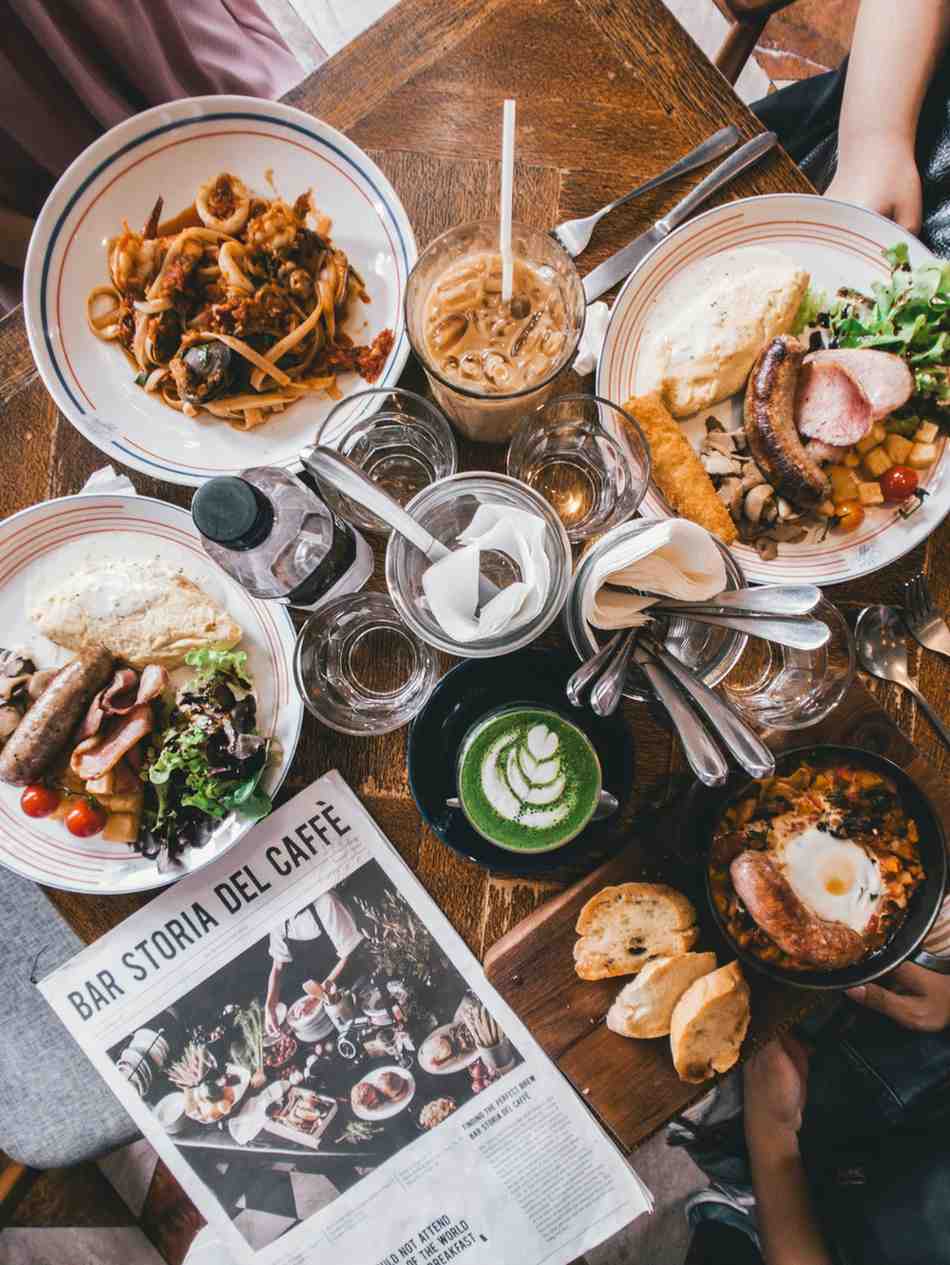 breakfast and brunch platter