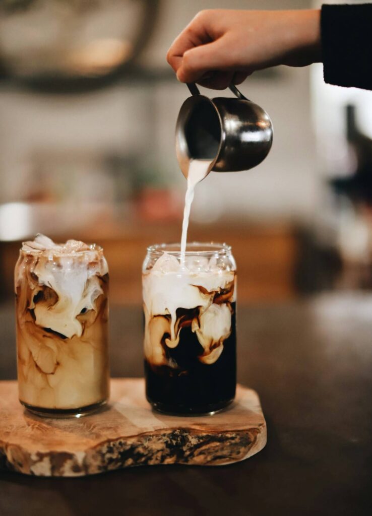 vegan iced coffee